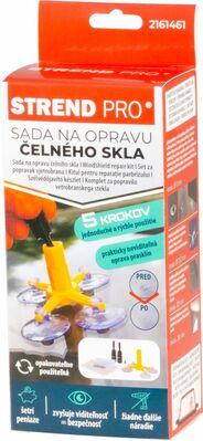 Strend Pro sada na opravu čelného skla, RepairKit, 11-dielna