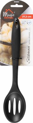 Lyžica MagicHome, kuchynská, servírovacia, s otvormi, silikón, 27,3 cm