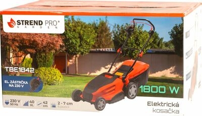 Strend Pro TBE1842 elektrická kosačka na trávu, 1,8 kW, záber 42cm 1111909