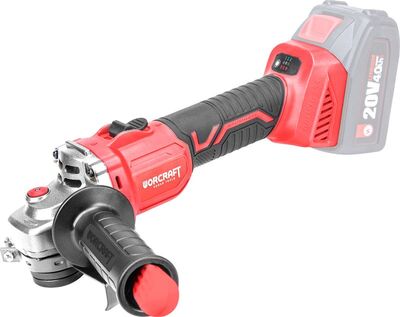 Worcraft CAG-S20LiBS ShareSYS aku uhlová brúska 125mm s reguláciou otáčok, 20V bez aku 114956