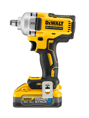 DeWalt DCF891H2T aku rázový uťahovák 18V 2x5,0Ah aku Powerstack 