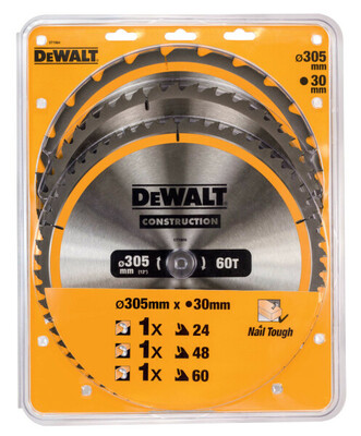 DeWalt sada pílových kotúčov 305x30mm 3ks DT1964