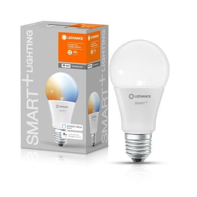 Ledvance® žárovka SMART + WIFI stmívatelná, 9W, E27, 2700K-6500K