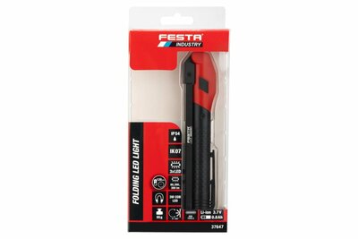 Festa Industry výklopné LED svetlo s magnetom 300lm, Li-ion 3.7V/0.8Ah