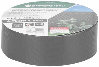 Strend Pro EUROSTANDARD, krycia páska na plotové panely 4,75 mm, L-35 m, antracit