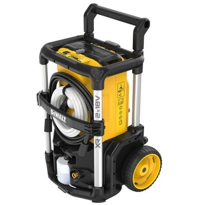 DeWalt DCMPW1600N aku vzsokotlakový čistič 110 bar, 2x18V, bez aku