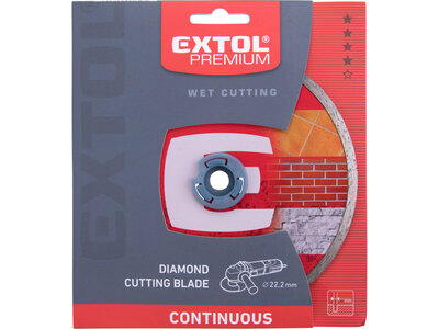 Extol Premium rezný kotúč diamantový plný 180mm 108734