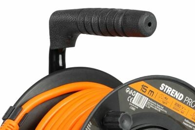 Strend Pro DG-FB04 predlžovací kábel na bubne, 15m 2130083