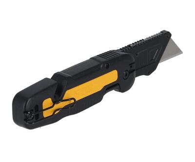 DeWalt sklápací nôž s pevnou čepeľou a zásobníkom DWHT10992-0