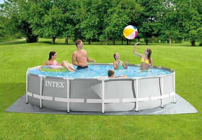 Bazén Intex® Prism Frame Premium 26724, filter, pumpa, rebrík, krycia plachta, 4,57x1,07