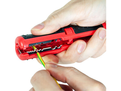 Extol Industrial nástroj na odizolovanie univerzálny, 125mm, pre káble 0,5-6mm², 8831121