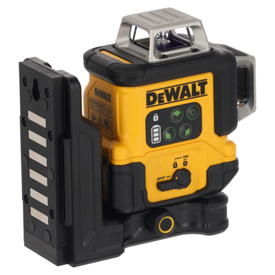 DeWalt DCLE14361GB zelený krížový laser 3× 360° USB-C