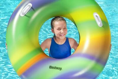 Kruh Bestway® 36352, Rainbow Swim, koleso, detský, nafukovací, do vody, 1,19 m 8050415