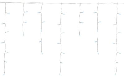 Reťaz MagicHome Vianoce Icicle, 480 LED studená biela, jednoduché svietenie, 12m 8090917