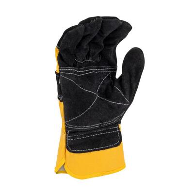 DeWalt pracovní rukavice kožené se zesílenou dlaní 9/L