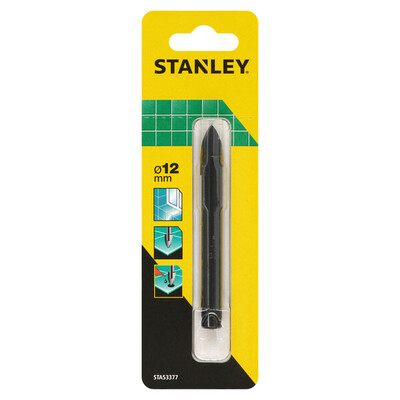 Stanley STA53377 vrták do obkladov, dlažby a skla, 12mm