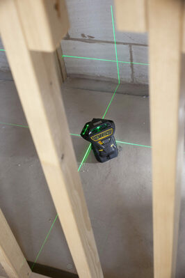 Stanley FatMax zelený krížový laser 3x360°, FMHT1-77356