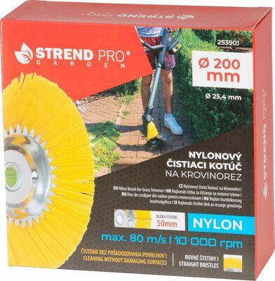 Strend Pro nylonová hlava pre krovinorez na čistenie buriny, 200 mm