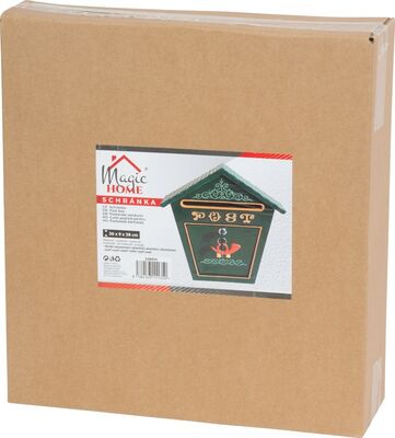 Poštová schránka Albert 360x90x380 mm, zelená