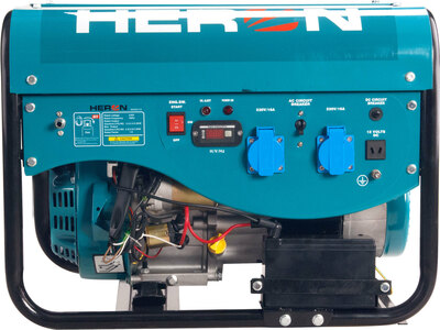 Heron elektrocentrála benzínová a plynová s elektrickým štartom 1F, 2,4kW, 8896317