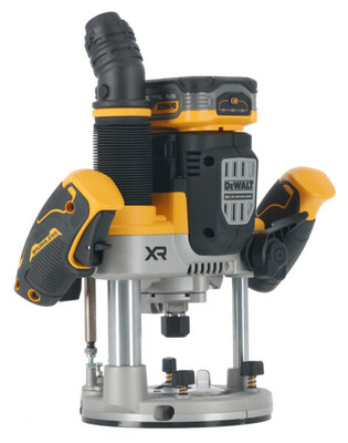 DeWalt DCW620H2 aku horná fréza 18V, 2x 5,0Ah aku Powerstack
