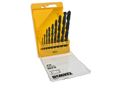 DeWalt sada vrtákov do kovu HSS-R, 10 dielna DT5911