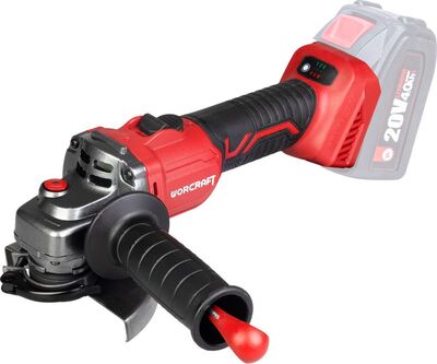 Worcraft CAG-S20LiBS-115 ShareSYS aku uhlová brúska s reguláciou otáčok, 20V bez aku 114957