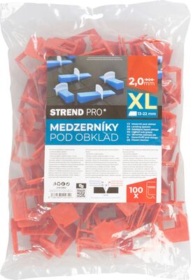 Strend Pro nivelačný medzerník pod obklad XL 2.0 mm, 13-22 mm bal. 100 ks