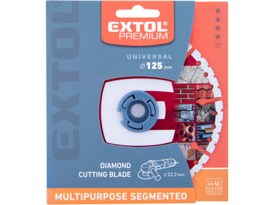 Extol Premium diamantový rezný kotúč na rôzne materiály 125mm, 8803001