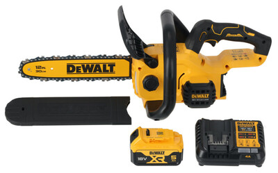 DeWalt DCMCS565P1 aku reťazová píla 30cm, 18Vx 1x5,0Ah aku