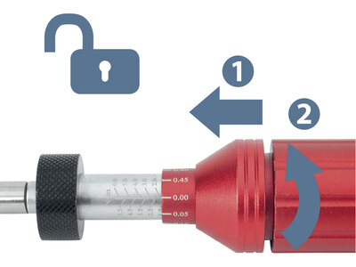 Extol Premium momentový skrutkovač 1/4", 1-6Nm, 8825301