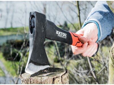 Extol Premium sekera sklolaminátová pogumovaná násada, 1250g 8871276