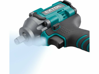 Extil Industrial Share20V aku rázový uťahovák 1/2", 1x 2Ah, 500Nm