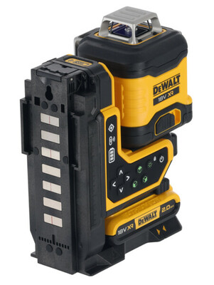 DeWalt DCLE34035D1 krížový laser zelený 3x360° s diaľkovým ovládaním 18V 1x2,0Ah aku