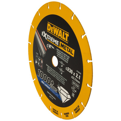 DeWalt diamantový kotúč na rezanie kovov 230mm DT40255