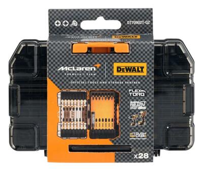 DeWalt Mclaren sada bitov PZ,Ph, Torx 28-dielna, DT70902T