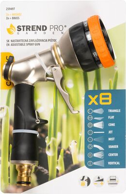 Strend Pro Garden BJ4037T zavlažovacia pištoľ 8 vzorov
