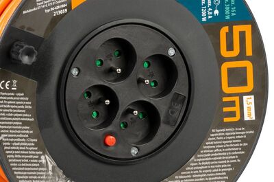 Strend Pro prodlužovací kabel na bubnu 50m 213059