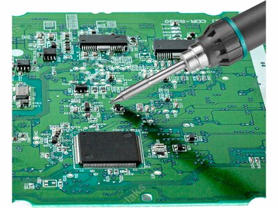 Extol Industrial spájkovačka hrotová, USB-C, 80-450C, LED displej 8794511