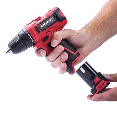 Worcraft CD-12LiA aku vŕtačka 12V, 2x1,3Ah aku 113113