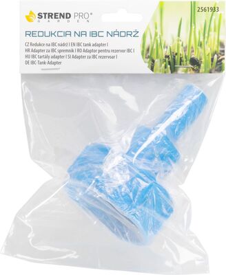Strend Pro redukce na IBC nádrž, 3/4", 19 mm, hadicový výstup, PVC