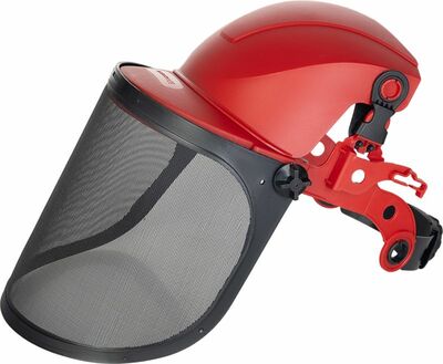 Štít s chráničmi sluchu Safetyco, ochranný, oceľ, CE