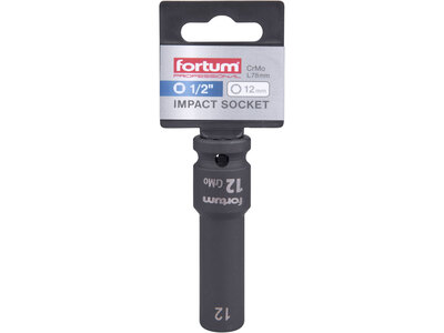 Fortum nástrčný rázový kľúč 1/2'', 12mm, 4703212