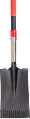 Strend Pro Premium RedShark rýľ rovný so sklolaminátovou násadou D 1150 mm
