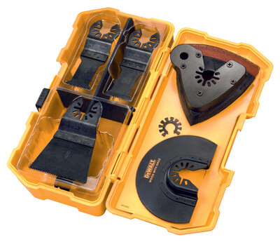DeWalt DT20731 8-dílná sada příslušenství pro oscilační nářadí