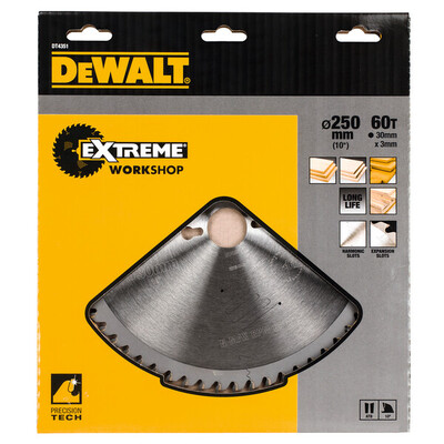 DeWalt pílový kotúč 250x30mm 60z, DT4351