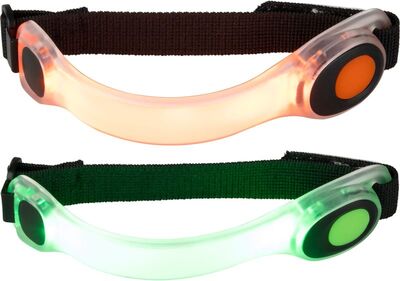 Strend Pro LB1204, LED náramok elastický, 185x35x15 mm