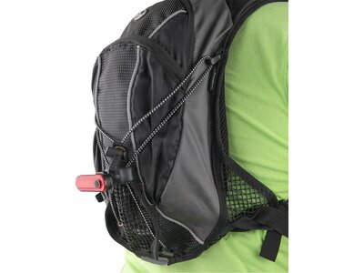 Extol Light svietidlo zadné na bicykel červené, 3,7V/220mAh Li-pol, USB nabíjanie