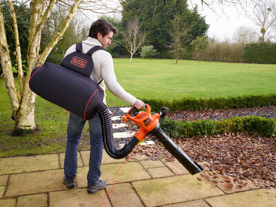 Black&Decker záhradný vysávač a fúkar GW3031BP