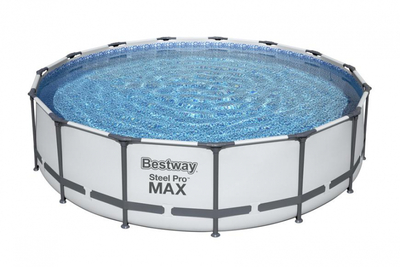 Bestway® bazén Steel Pro MAX s filtrem žebříkem a plachtou 457x107 cm 8050077